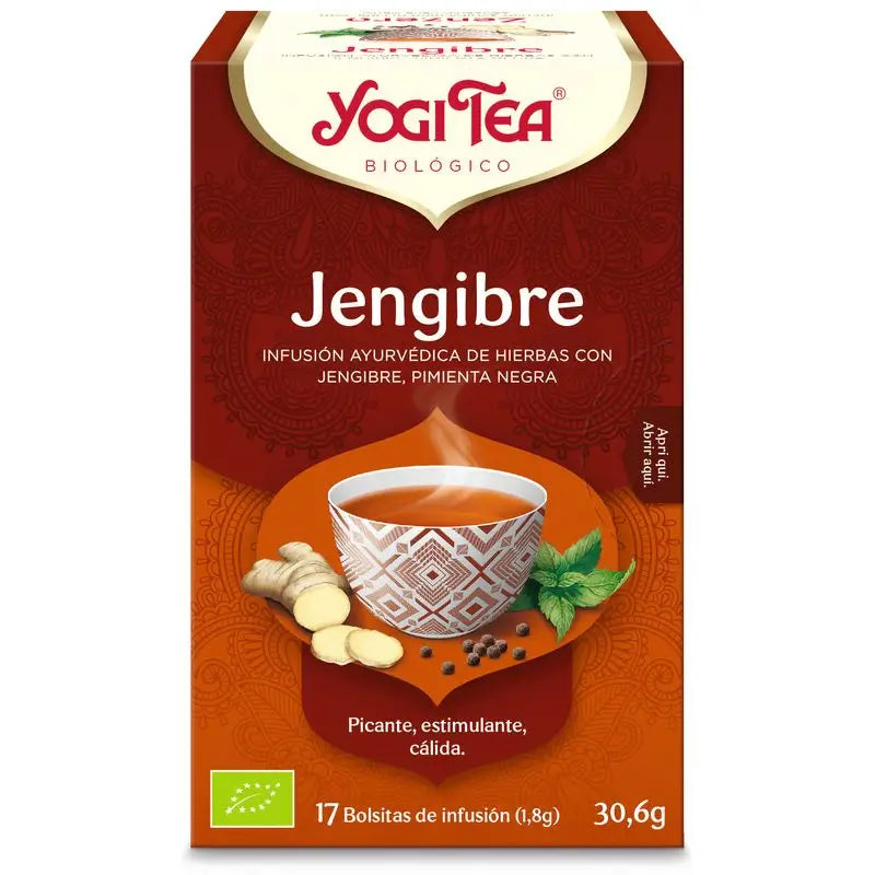 Yogi Tea Yogi Tea Zenzero, 17 X 1,8 Gr