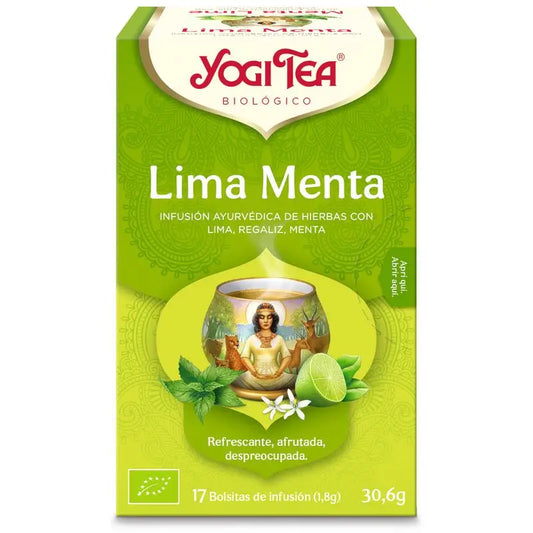 Tè Yogi Tè Yogi Menta e Lime , 17 unità