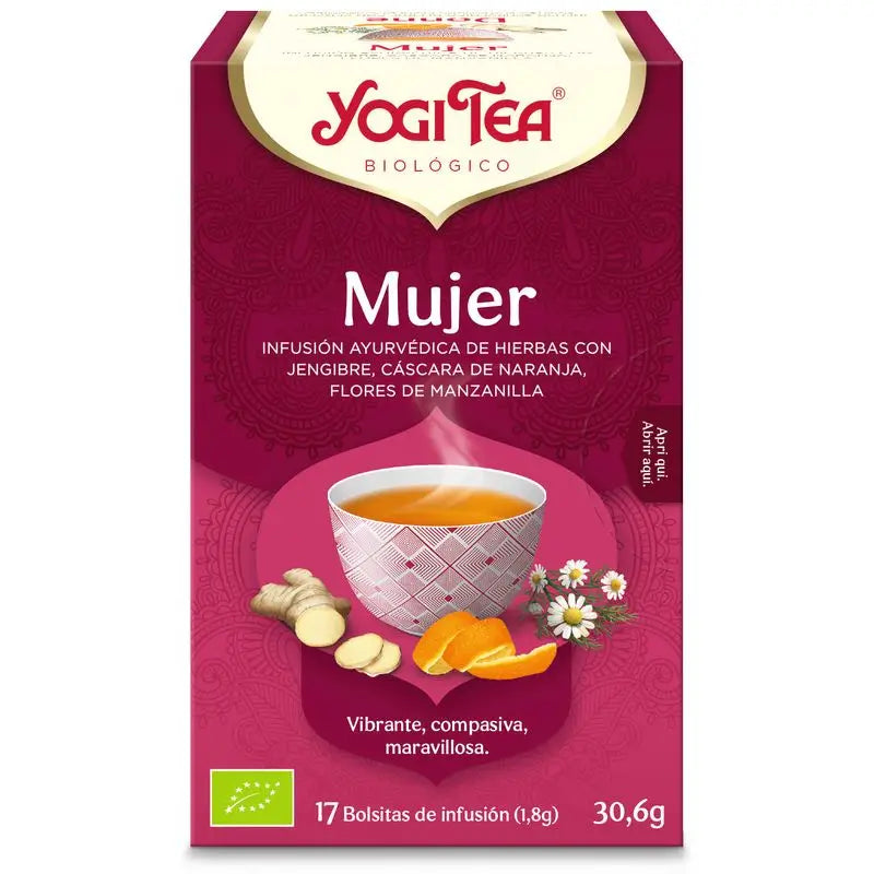 Yogi Tea Yogi Tea Women , 17 bustine da 1,8 grammi
