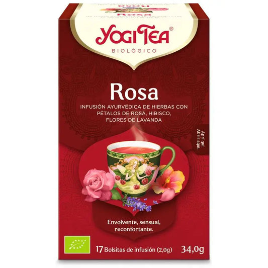 Yogi Tea Yogi Tea Rose, 17 filtri