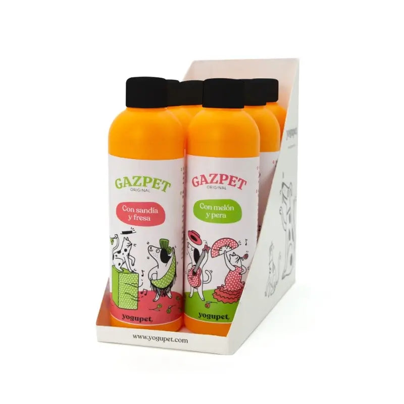 Yogupet Gazpet Misto Anguria-Fragola-Melone-Pera, 6x250 g