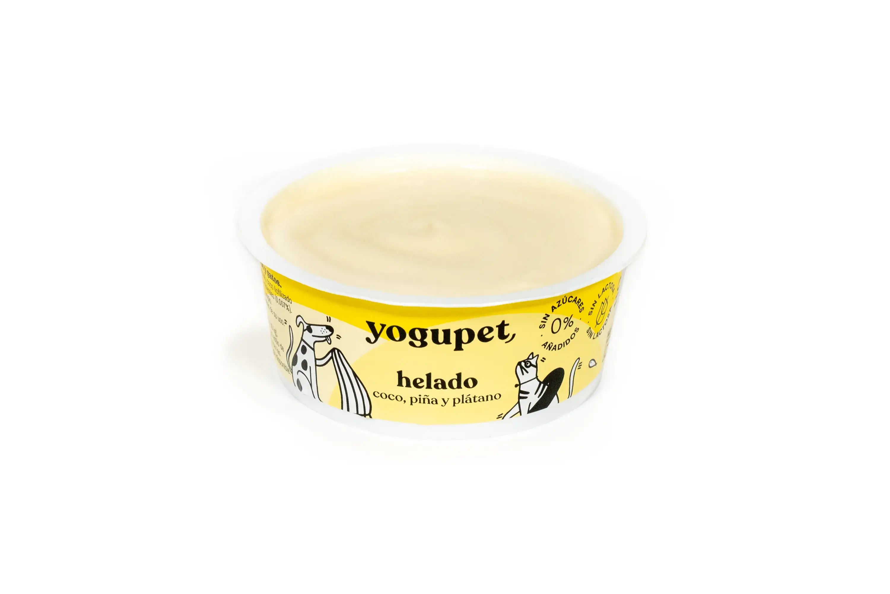 Yogupet Cane/Gatto Gelato ai Frutti Gialli 4X110Gr