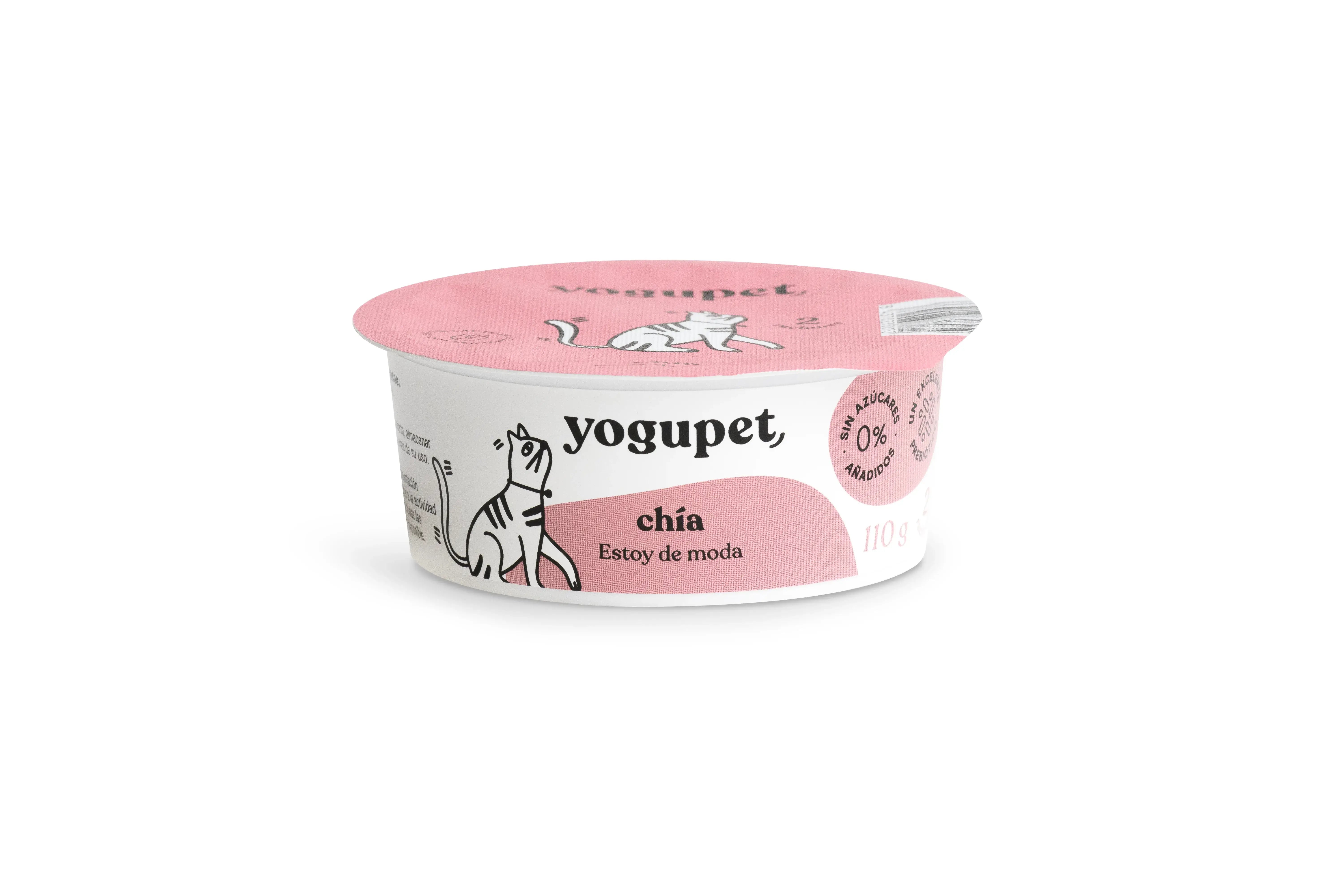 Yogupet Classic Cat Chia Yogurt 4X110Gr