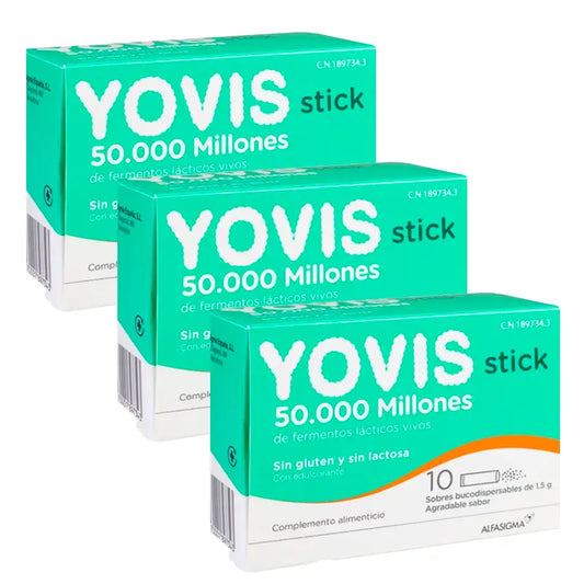 Confezione Yovis, 3 x 10 bucodispersibili sitkcs