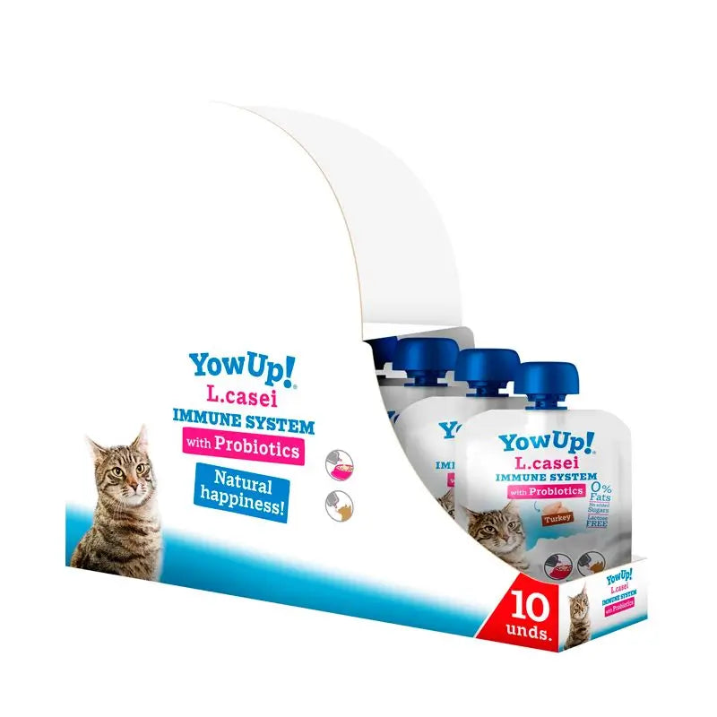 Yow Up Pouch L.Casei Tacchino Gatti Box 10X85Gr