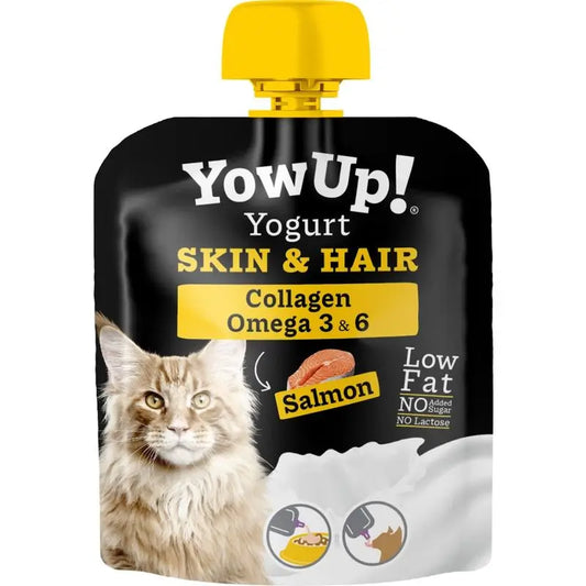 Yow Up Sacchetto Yogurt Gatti Pelle&Pelo Box 10X85Gr