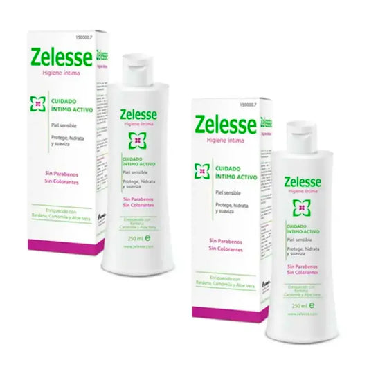 Zelesse Confezione igiene intima 2 x 250 ml