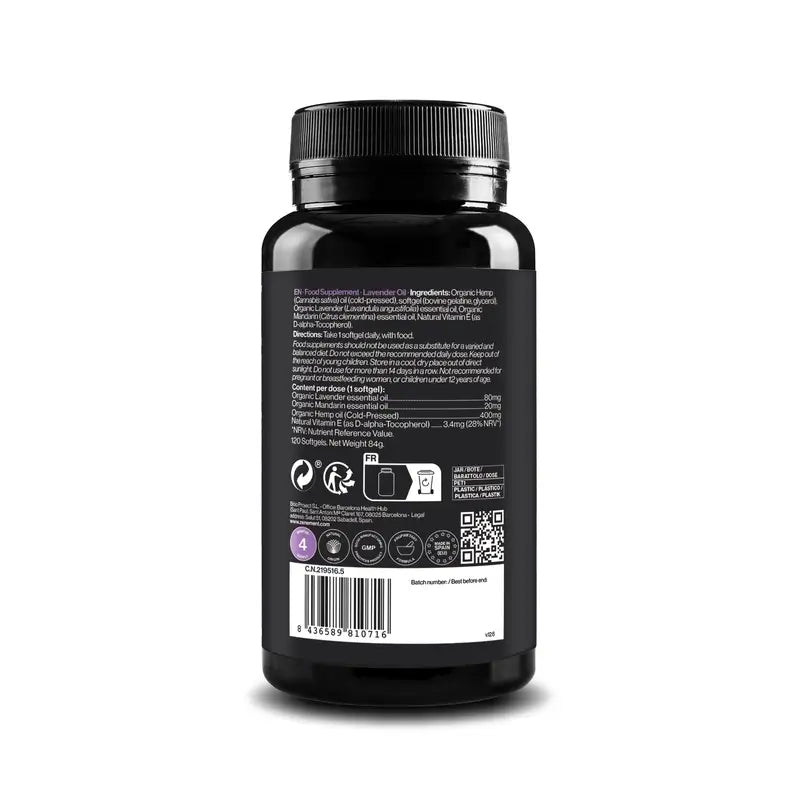 Zenement Olio di lavanda, 120 capsule morbide