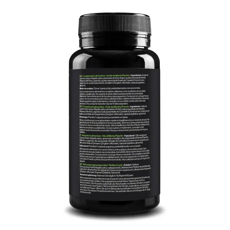 Olio di menta piperita Zenement, 120 capsule morbide