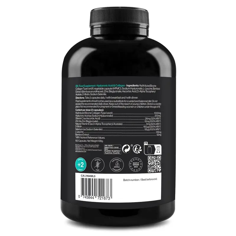 Zenement Acido ialuronico e collagene, 150 capsule