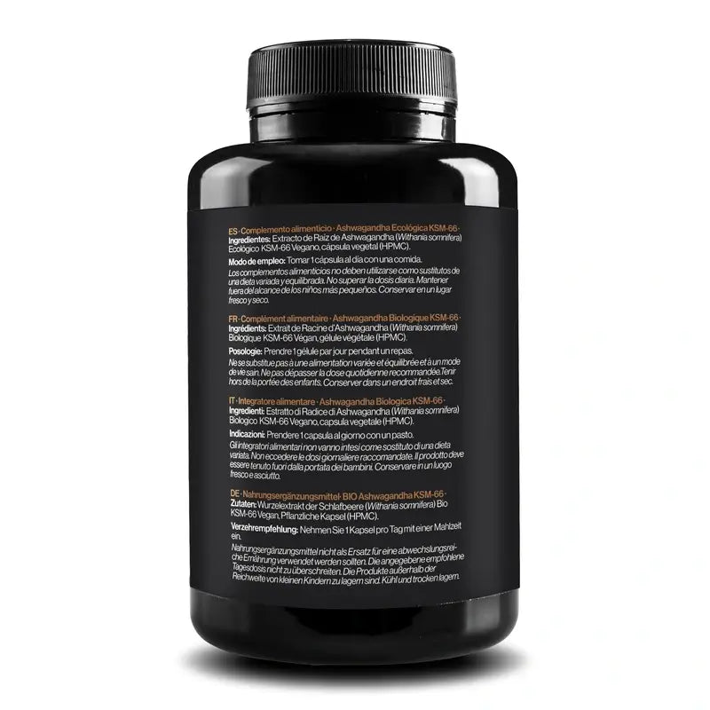 Zenement Ashwagandha Organica Ksm-66, 120 capsule vegane