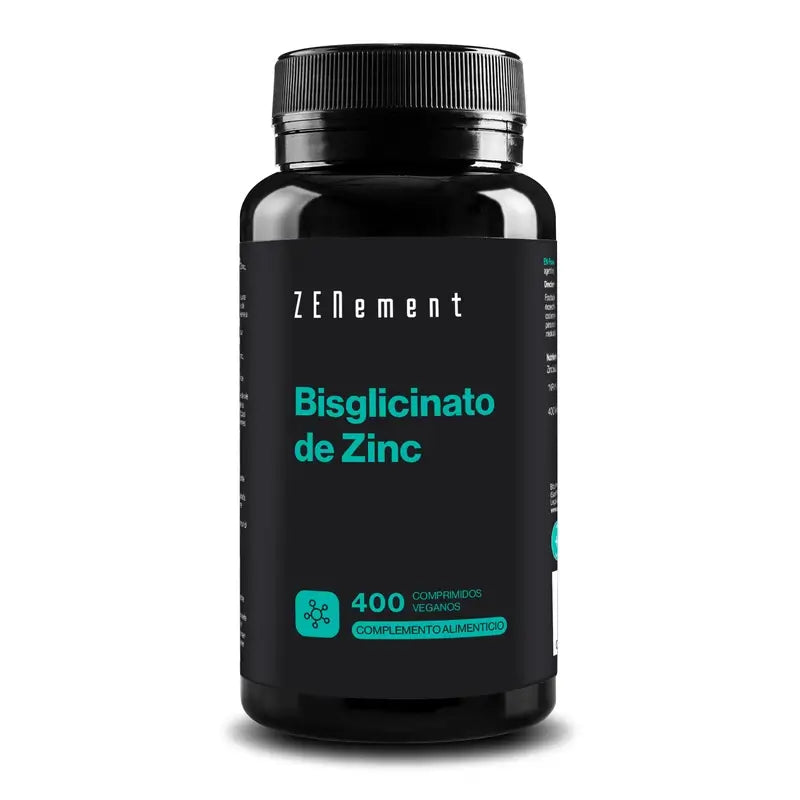 Zenement Zinc Bisglycinate, 400 compresse vegane