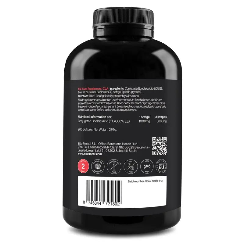 Zenement Cla 3000 Mg, 200 capsule molli