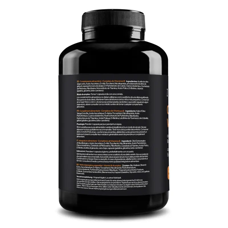 Complesso di vitamine B Zenement, 200 capsule morbide