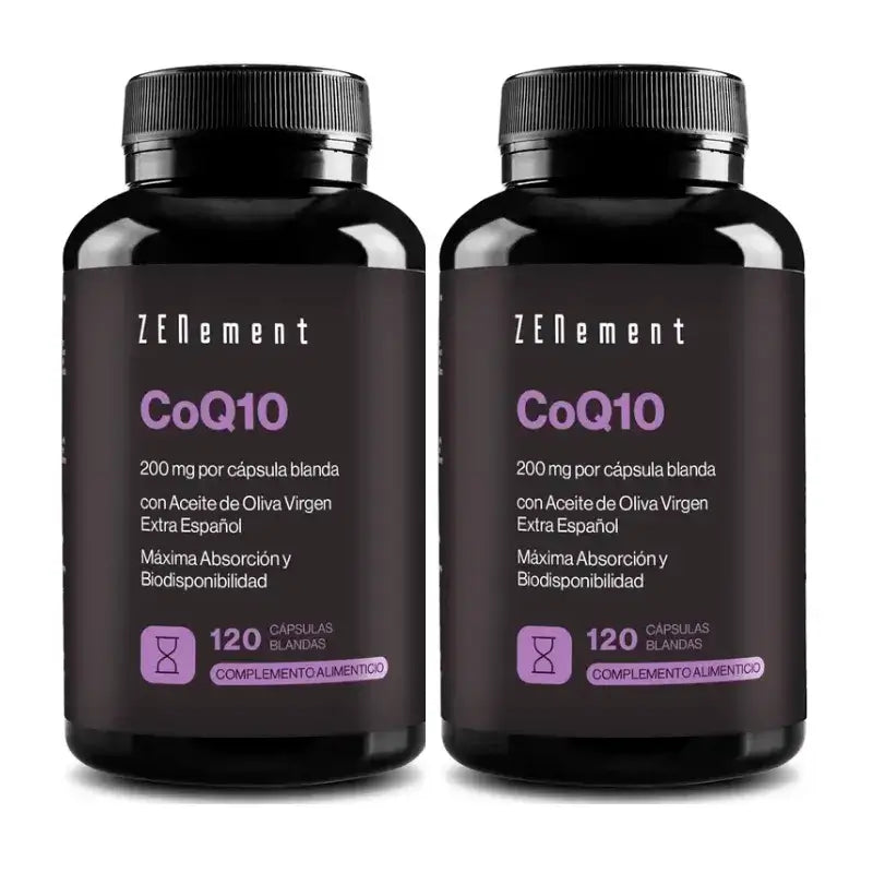 Zenement Coq10 200 Mg, Confezione 2 x 120 softgel