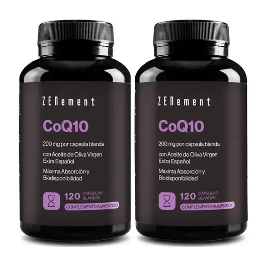 Zenement Coq10 200 Mg, Confezione 2 x 120 softgel