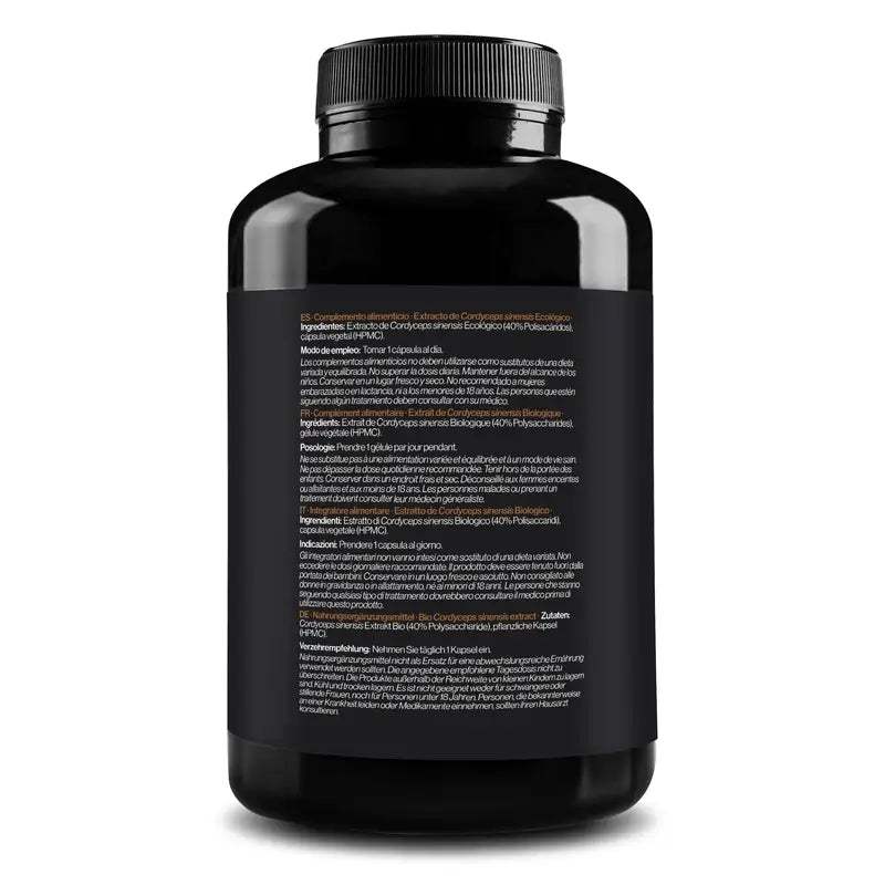 Zenement Cordyceps Sinensis biologico, 180 capsule vegane
