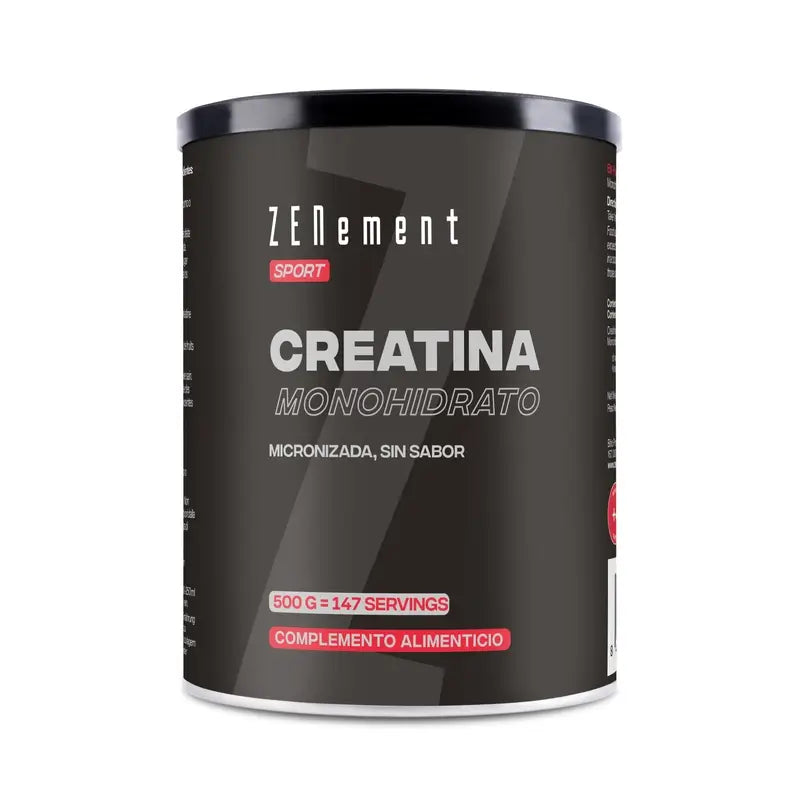 Zenement Creatina monoidrato, micronizzata, senza sapore, 500 g