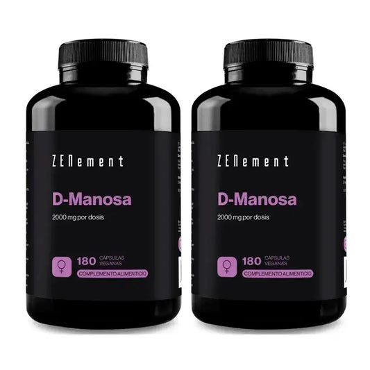 Zenement D-Mannosio, Confezione 2 x 180 capsule vegane