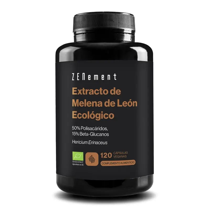 Zenement Estratto di criniera di leone biologico, 120 capsule vegane
