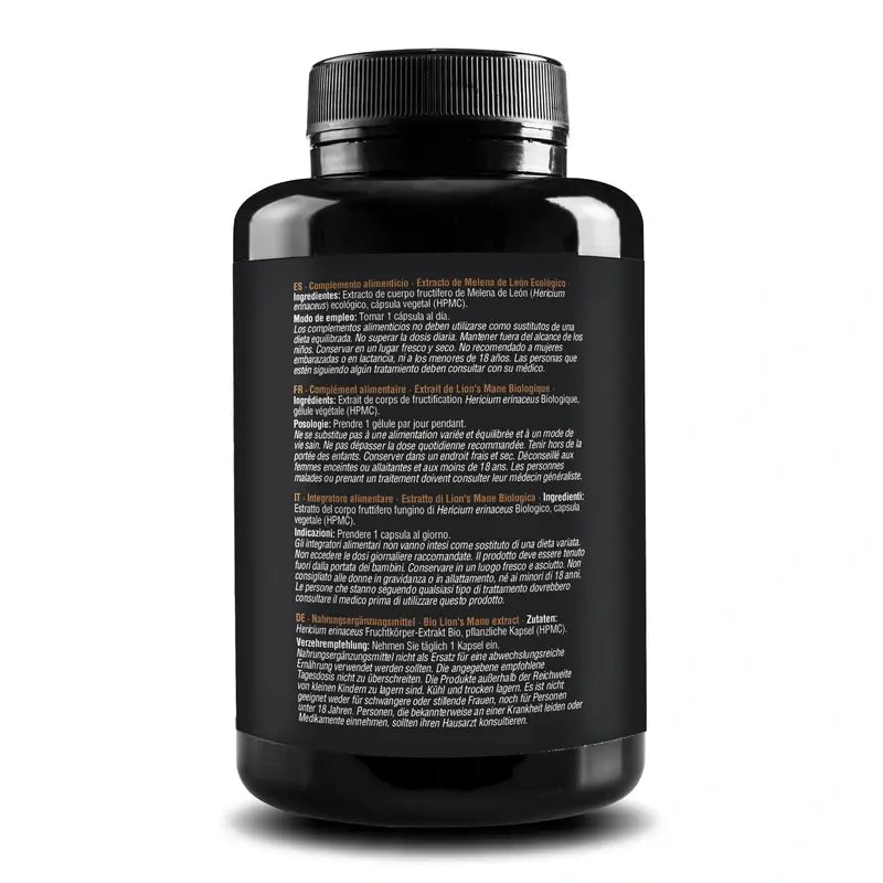 Zenement Estratto di criniera di leone biologico, 120 capsule vegane