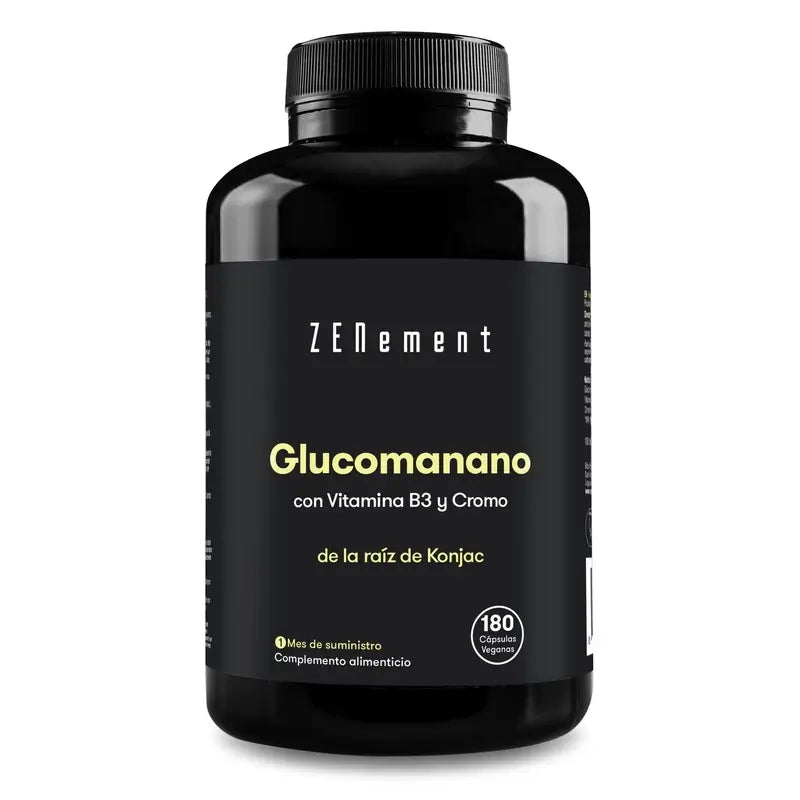 Zenement Glucomannano Sazietà Naturale, 180 capsule vegane