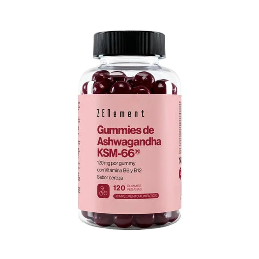Zenement Gummies De Ashwagandha Ksm-66, 120 gummies vegane