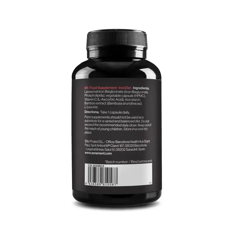 Zenement Ironzen, 90 capsule vegane