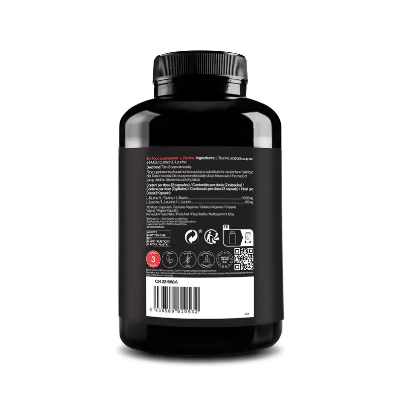 Zenement L-Taurina, 180 capsule vegane