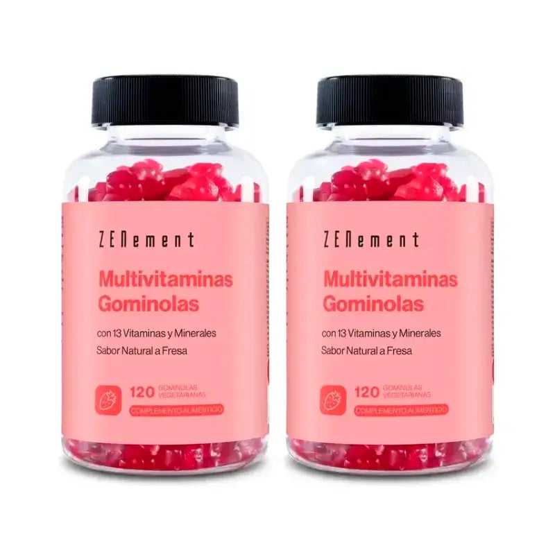 Zenement Multivitamine Gummies, Confezione 2 x 120 gummies vegetariane