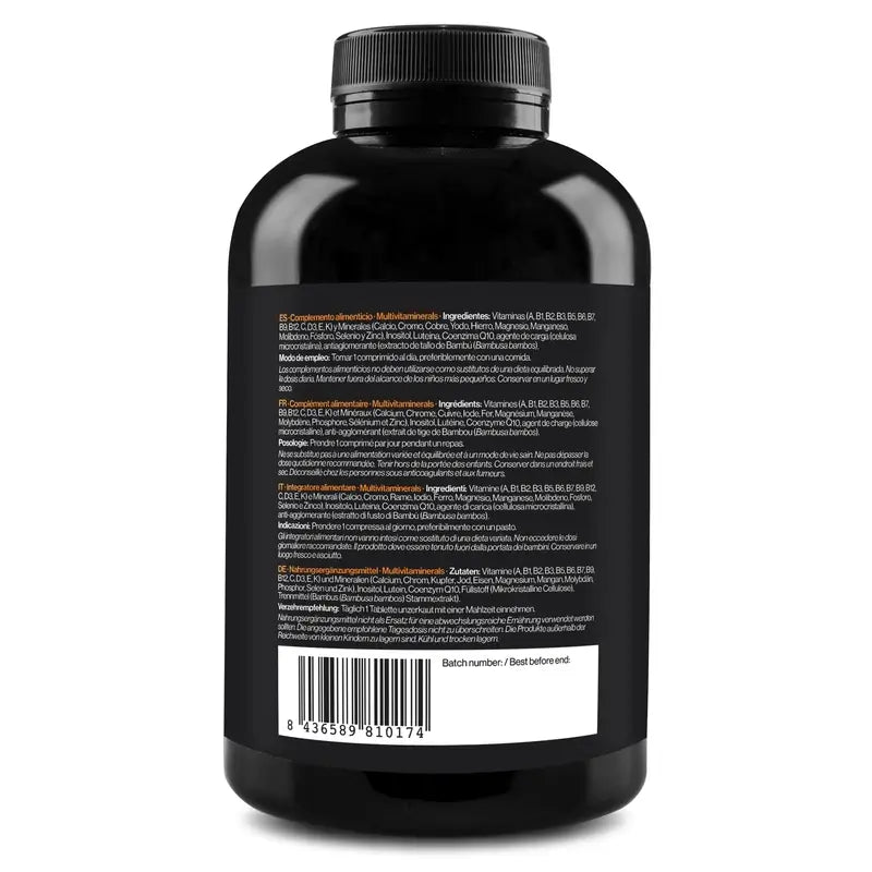 Zenement Multivitaminerals con luteina, 240 compresse vegetariane
