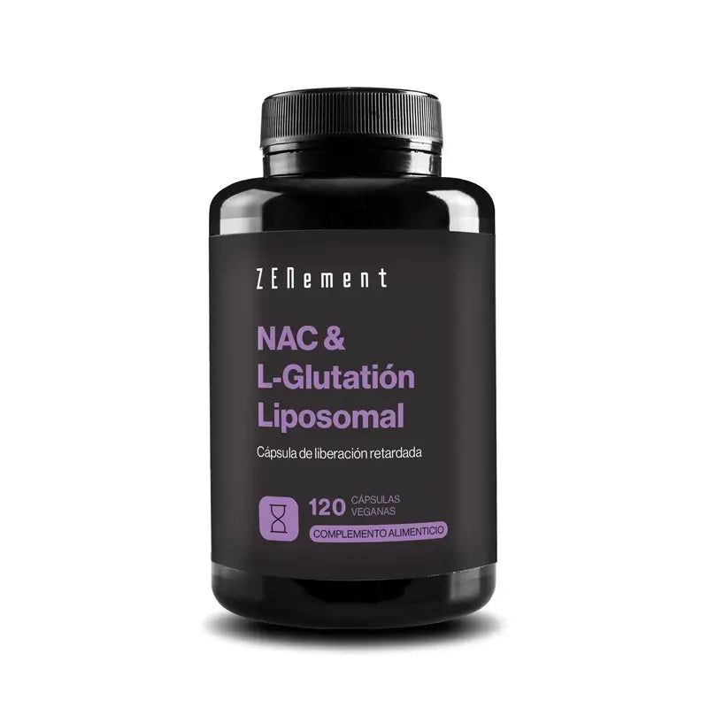 Zenement Nac e L-Glutatione liposomiale, 120 capsule vegane
