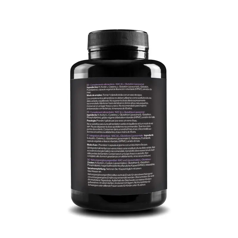 Zenement Nac e L-Glutatione liposomiale, 120 capsule vegane