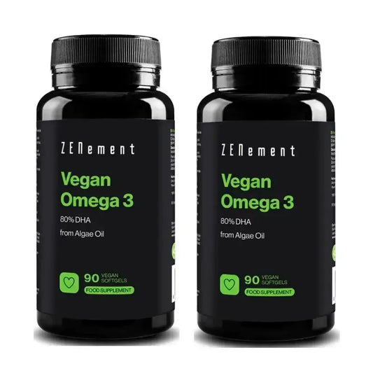 Zenement Omega-3 Vegan Dha, Confezione 2 x 90 vegan softgels
