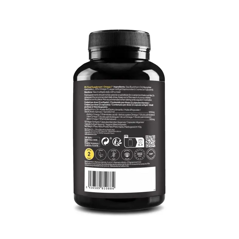 Zenement Omega-7, 120 capsule molli vegane