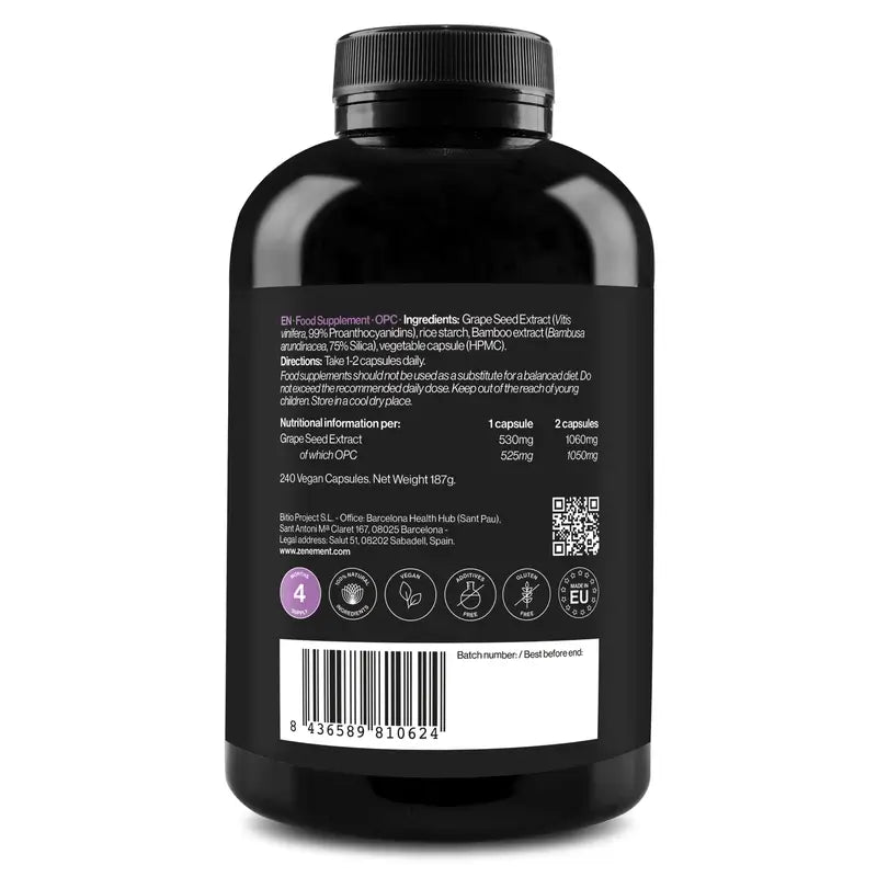 Zenement Opc, 240 capsule vegane