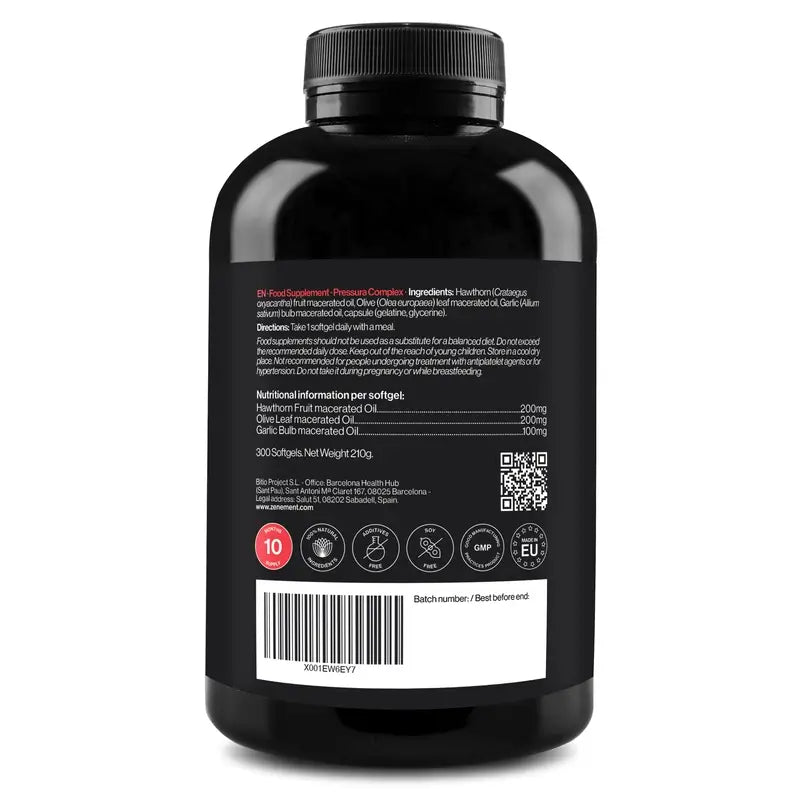 Zenement Pressura Complex, 300 capsule morbide