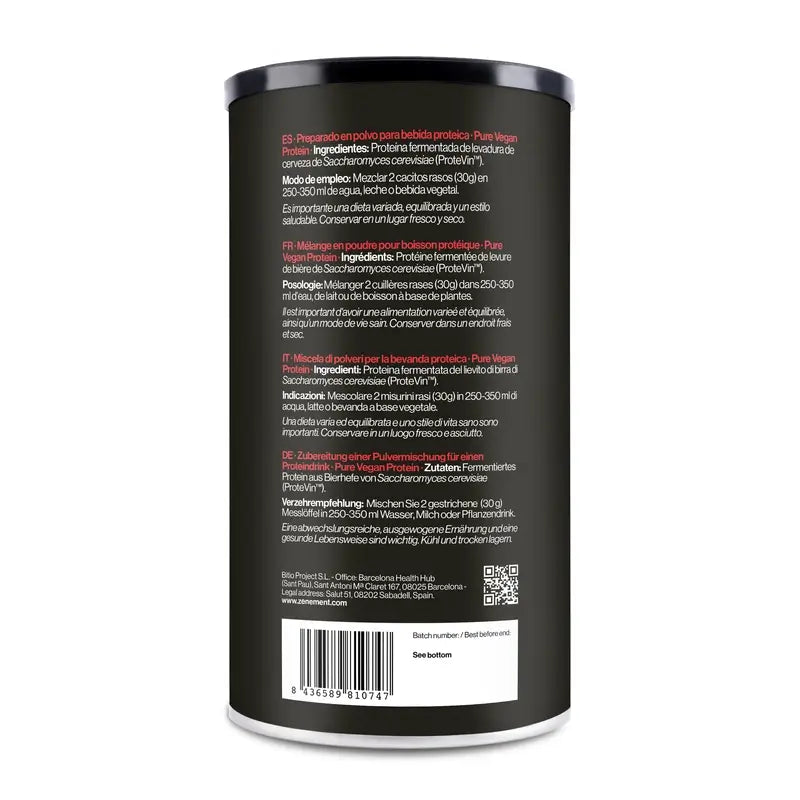 Zenement Proteine Vegane Pure, 750g