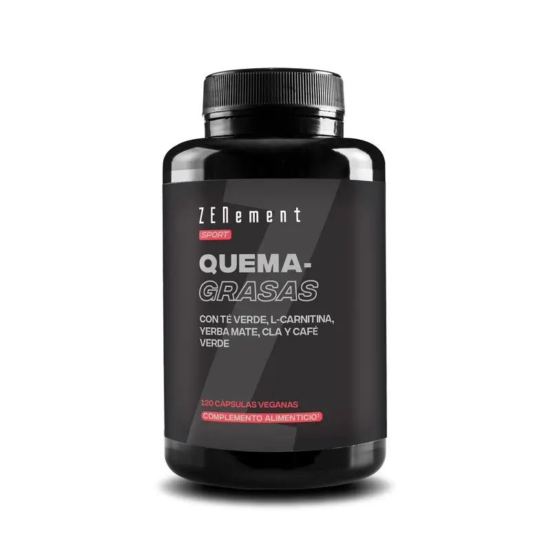Zenement Bruciagrassi con Tè Verde, L-Carnitina, Yerba Mate, Cla e Caffè Verde, 120 capsule vegane