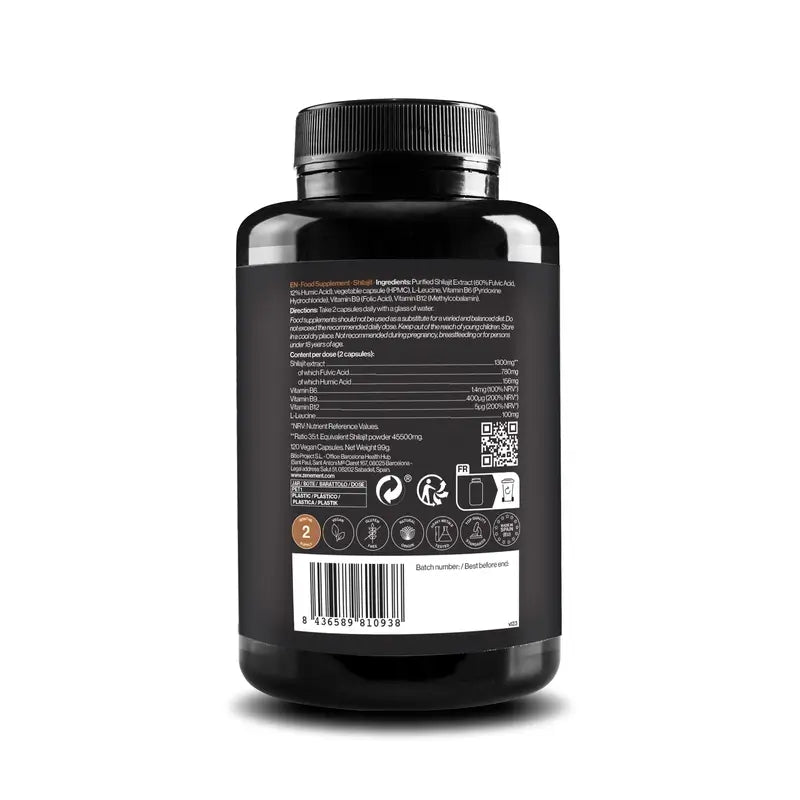Zenement Shilajit, 120 capsule vegane