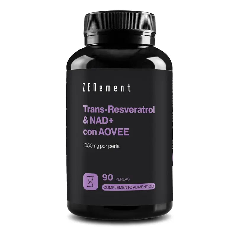 Zenement Trans-Resveratrolo e Nad+ con Aove, 90 Capsule Morbide