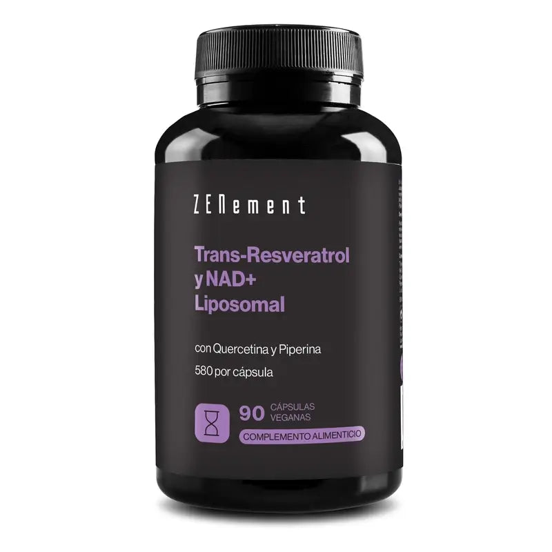 Zenement Trans-Resveratrolo e Nad+ Liposomiale, 90 capsule vegane
