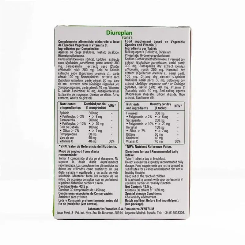Zentrum Diureplan Forte 30 Capsule