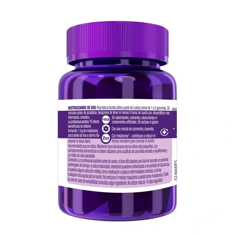 ZzzQuil Natura Kids Melatonina a basso dosaggio +3 anni, 30 gommine