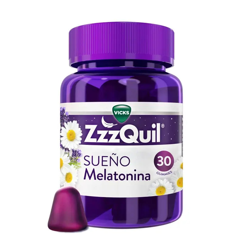 ZzzQuil Natura Melatonin, 30 gommine
