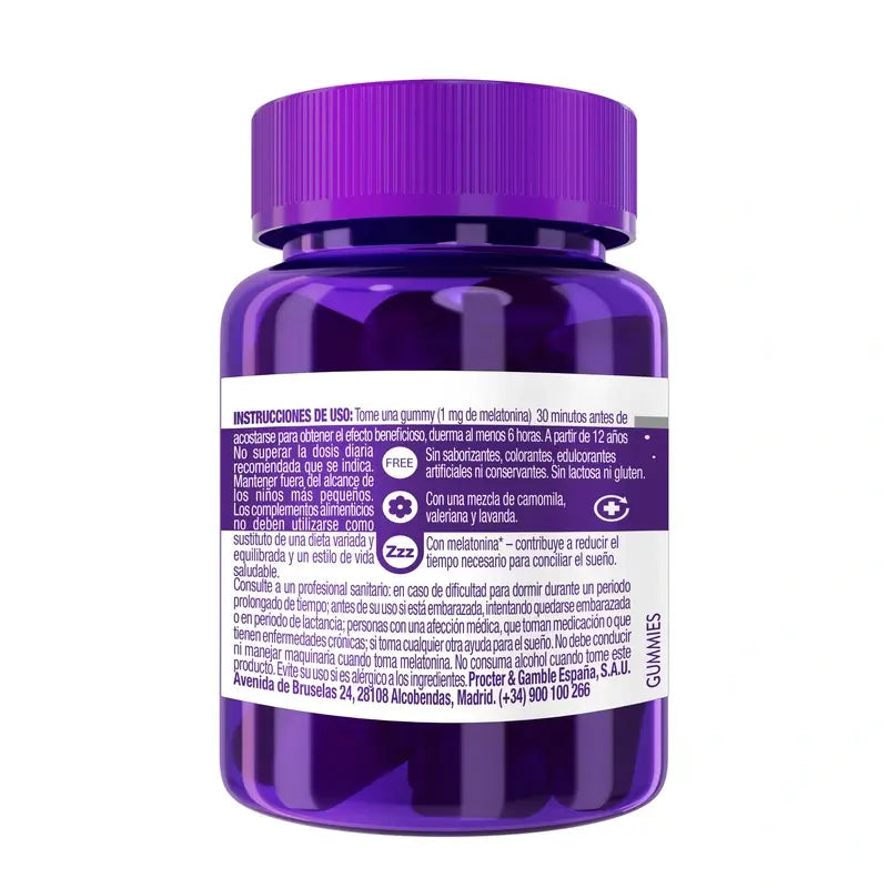 ZzzQuil Natura Melatonin, 30 gommine