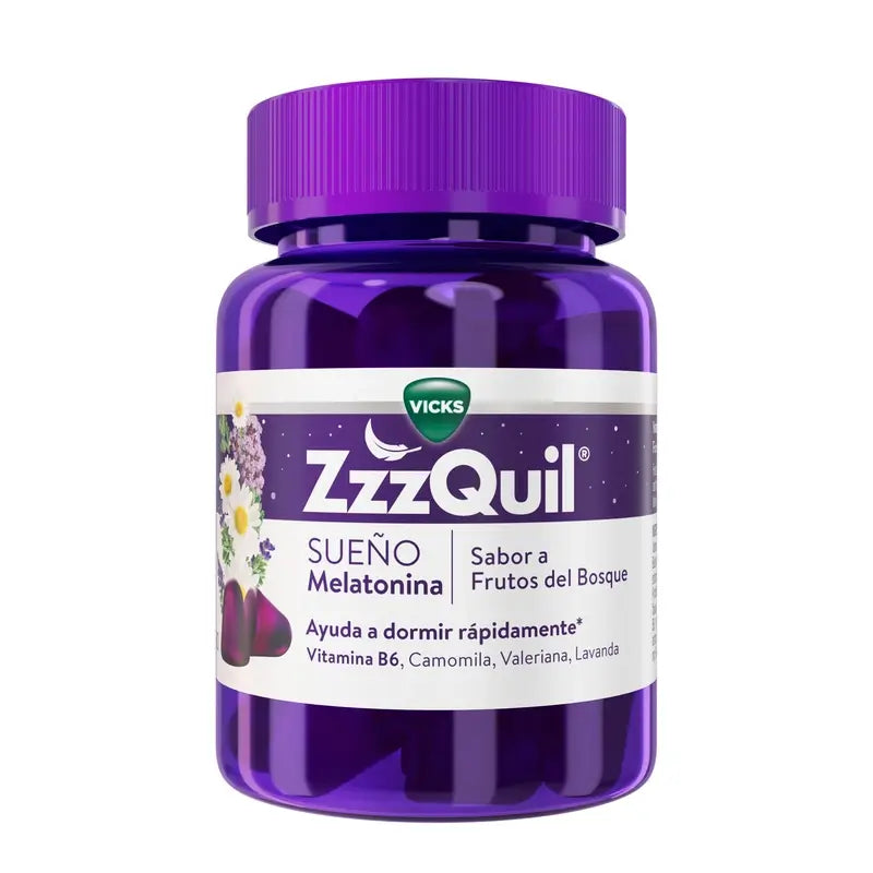 ZzzQuil Natura Melatonin, 30 gommine