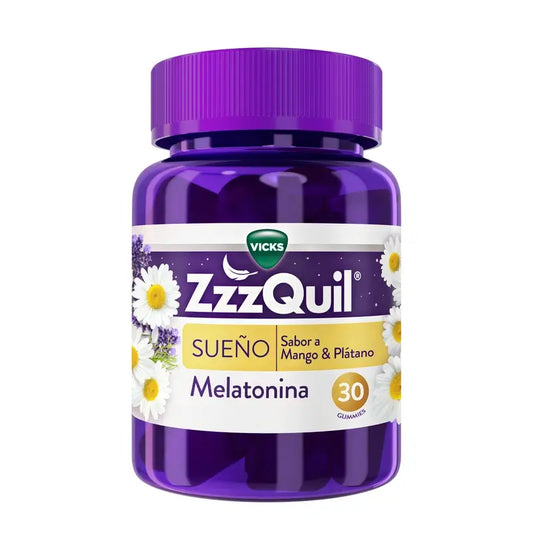 ZzzQuil Mango, Banana e Valeriana, 30 gommine