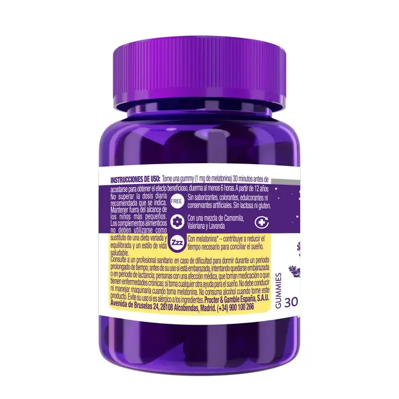 ZzzQuil Mango, Banana e Valeriana, 30 gommine