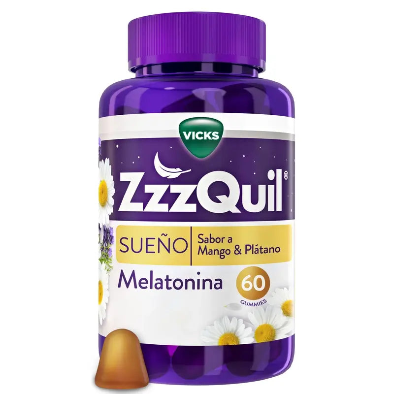 ZzzQuil Mango, Banana e Valeriana, 60 Gommine